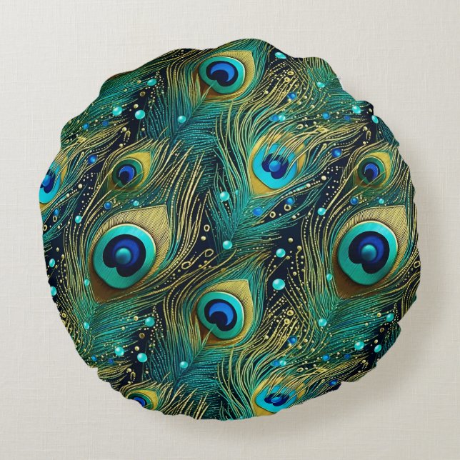 Coussin de jet Peacock Passion (Dos)