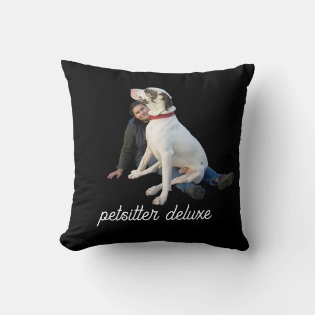Coussin de jet Pet Sitter (Recto)