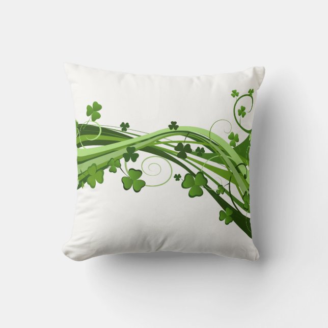 Coussin de jet - Saint-Patrick (Recto)