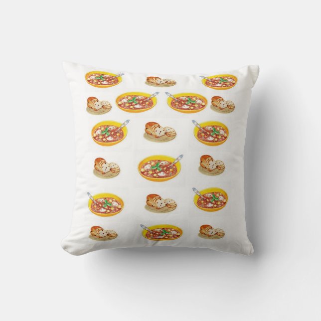 Coussin de jet Soup (Recto)