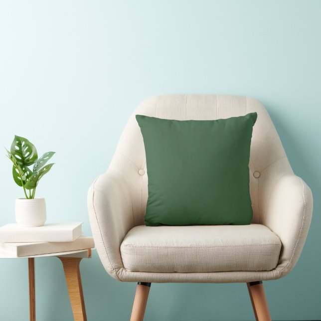 Coussin de jet vert chasseur (Chaise)