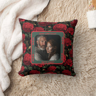 Coussin de jeté commémoratif 30 ans tendance 