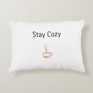 Coussin de jeté Stay Cozy   Déco minimale et cosy