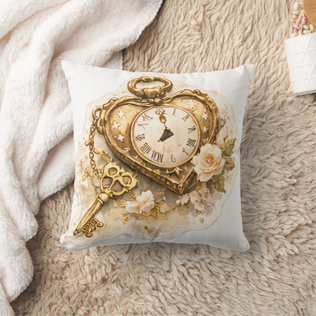 Coussin de jetée de conte de fée de l'Âge d'Or (Couverture)