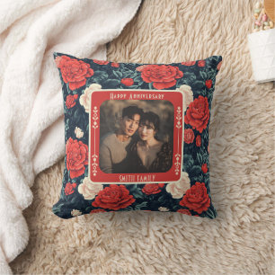 Coussin de jetée pour anniversaire de mariage doré