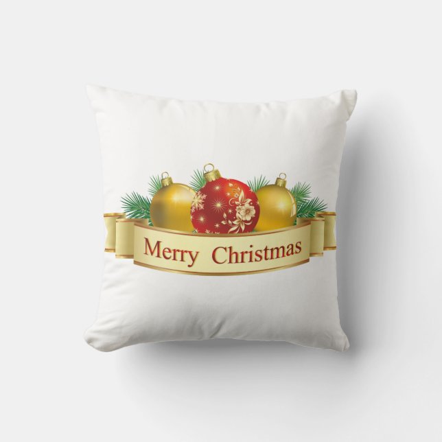 Coussin de Joyeux Noël (Recto)