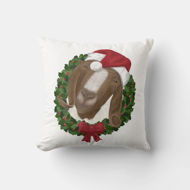 Coussin de la chèvre de Noël (Recto)