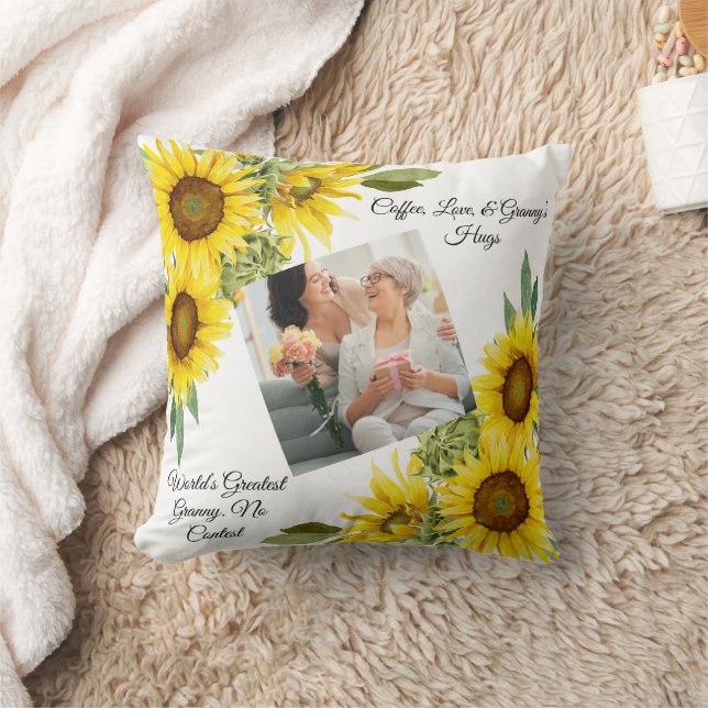 Coussin de la fête des mères, cadeau pour grand-mè (Couverture)