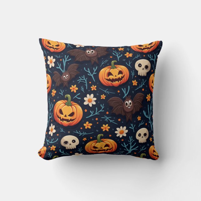 Coussin de la fête d'Halloween (Recto)