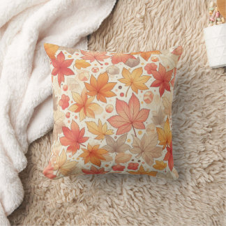 coussin de la feuille d'érable d'automne