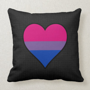 coussin de la fierté de la bisexualité