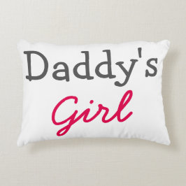 Coussin de la fille du papa