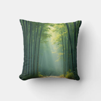 coussin de la forêt de bambou