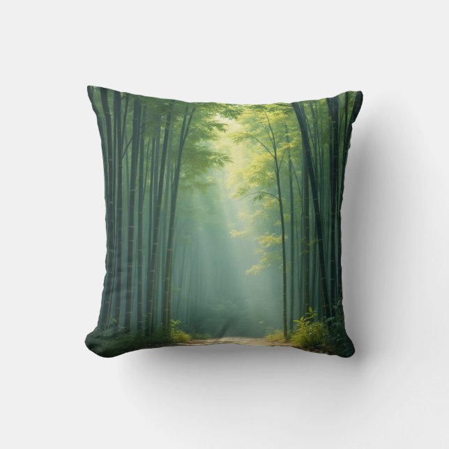 coussin de la forêt de bambou (Recto)