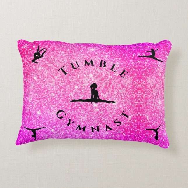 Coussin de la gymnastique de tambours personnalisé (Dos)