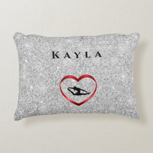 Coussin de la gymnastique de tambours personnalisé