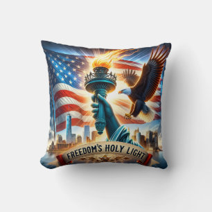 Coussin de la Lumière Sainte de la Liberté - Foi,