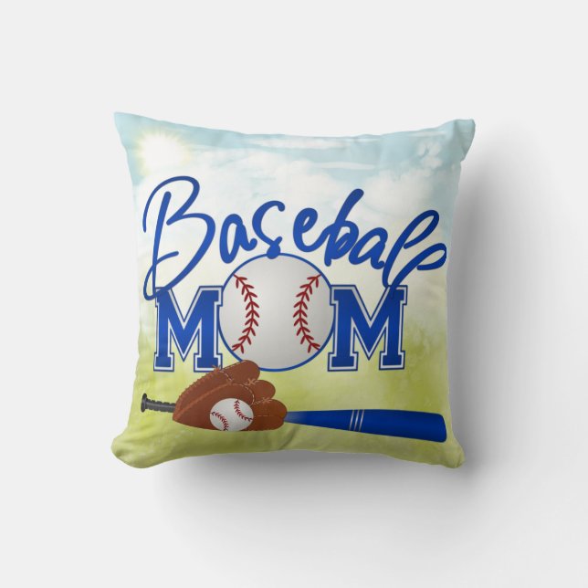 Coussin de la maman de baseball (Recto)