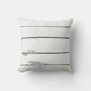 Coussin de la plage de bois rustique Shiplap