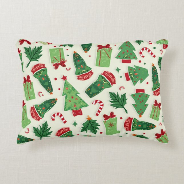 Coussin de la saison de Noël (Devant)
