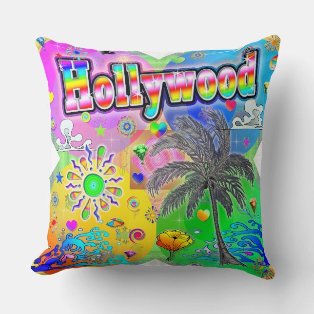 Coussin de la saison Quadro d'Hollywood (Recto)