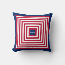 Coussin de la salle du Carré de la Marine Rouge