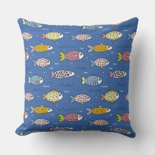 coussin de la vie marine