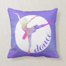 Coussin de l'accent de danse de Ballerina