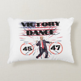 Coussin de l'accent de danse victorieuse du présid