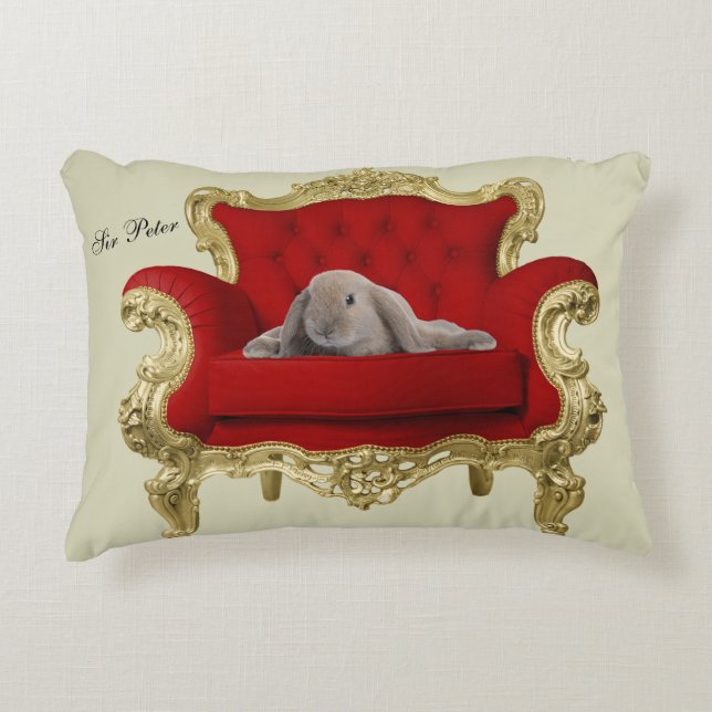 Coussin de l'accent lapin de lapin acquis de la bo (Devant)