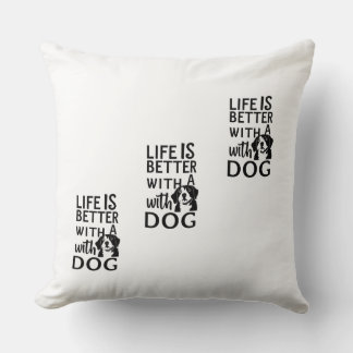 Coussin de l'amour du chien