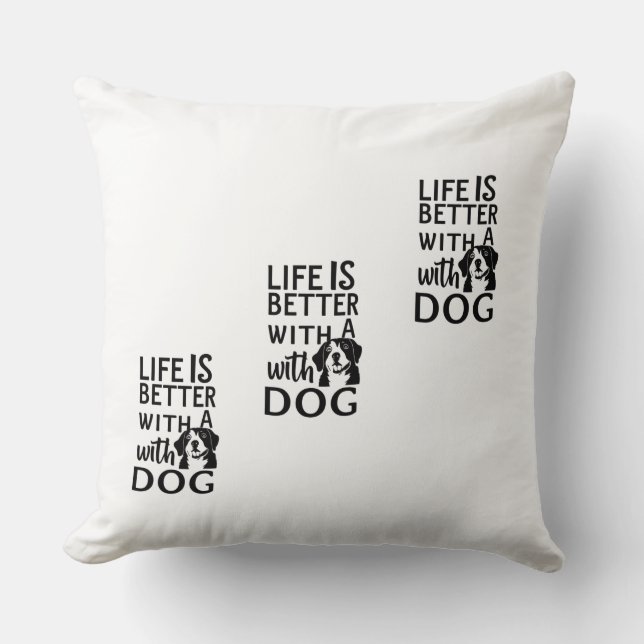 Coussin de l'amour du chien (Recto)