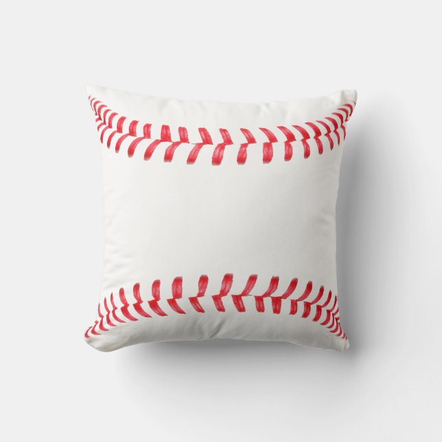 Coussin de lancer avec coutures de baseball (Recto)