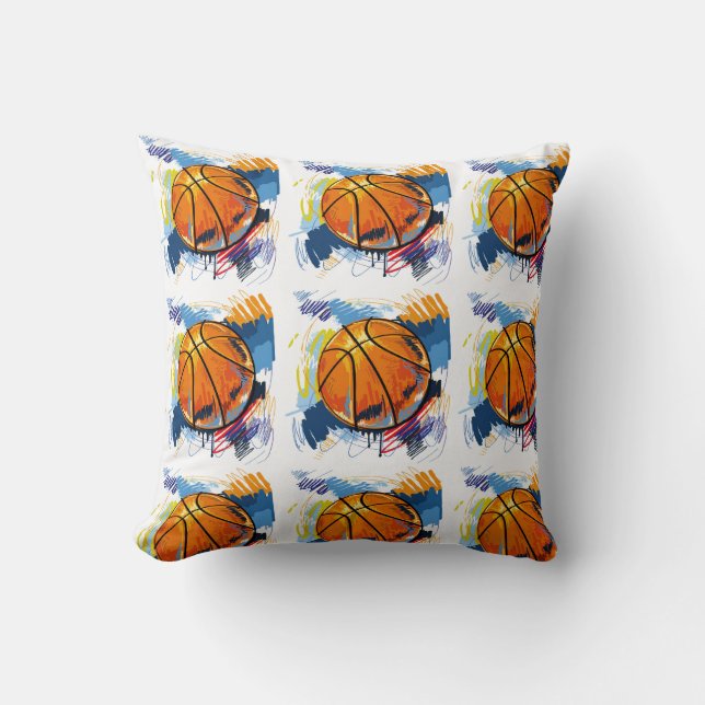 Coussin de lancer-Basketball (Recto)