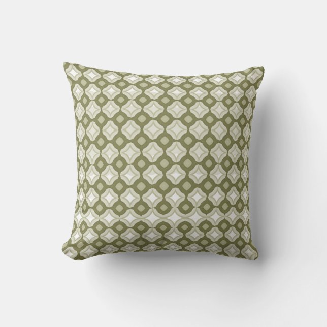 Coussin de lancer Cardamome (Recto)