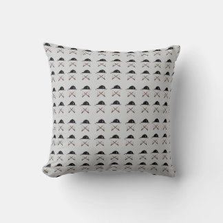 Coussin de lancer casque et cravache d'équitation