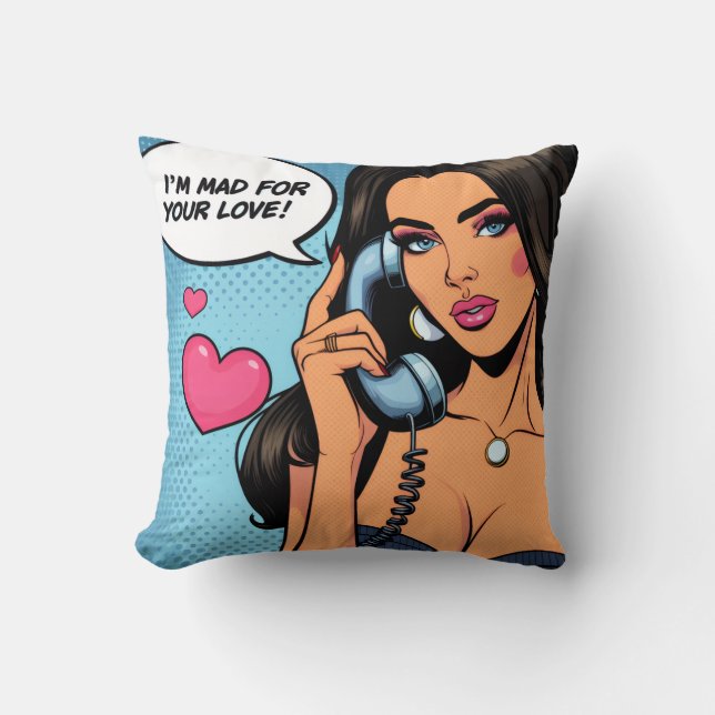 Coussin de lancer d'amour (Recto)
