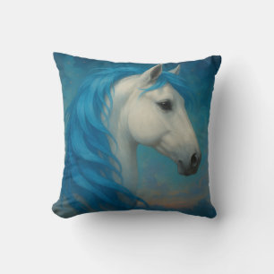 Coussin de lancer de cheval de fantaisie