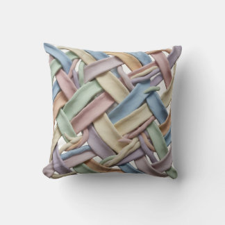Coussin de lancer de motif tissé