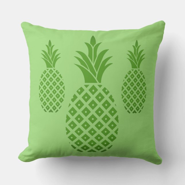 Coussin de lancer extérieur-Pineapples (Recto)