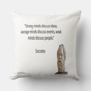 Coussin de lancer grand modèle Socrate Esprit Fort