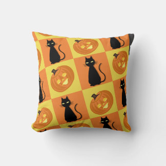 Coussin de lancer Jack-o'-lantern