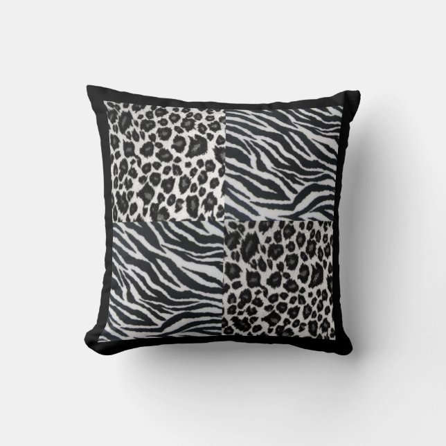 Coussin de léopard de concepteur (Recto)