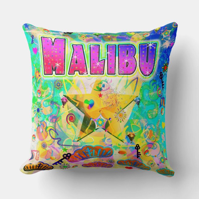 Coussin de l'heure Malibu Epoch (Recto)