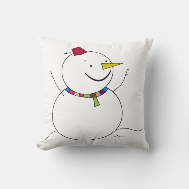 Coussin de l'homme de neige (Recto)