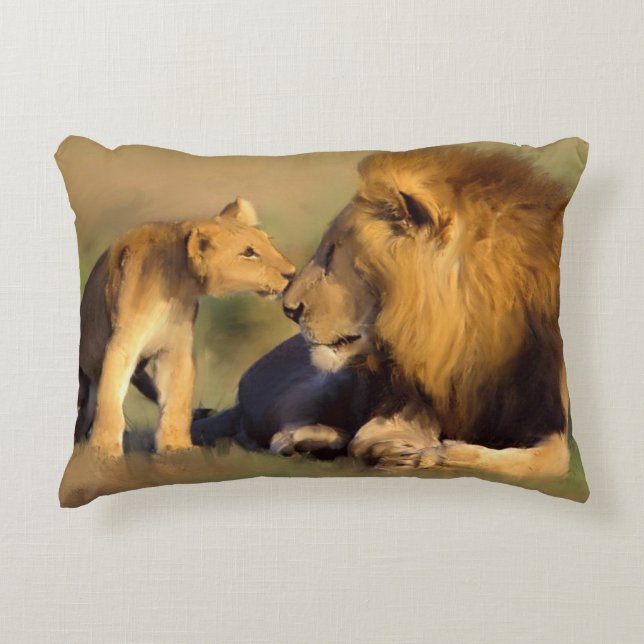 Coussin de lion (Devant)