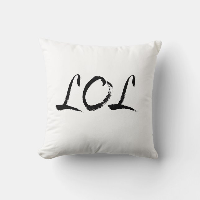 Coussin de LOL pendant des ados (Recto)