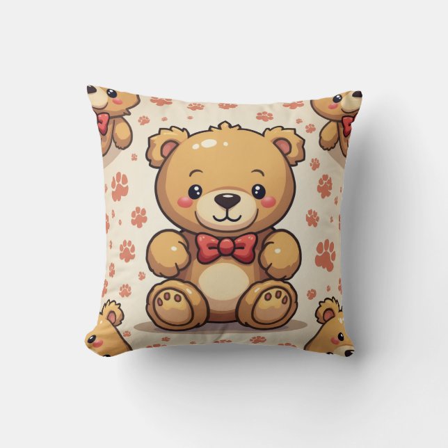 Coussin de l'ours en peluche (Recto)