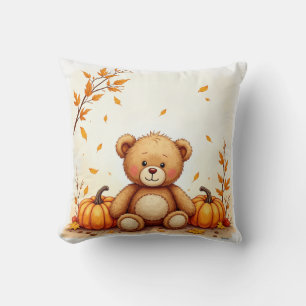 Coussin de l'ours en peluche