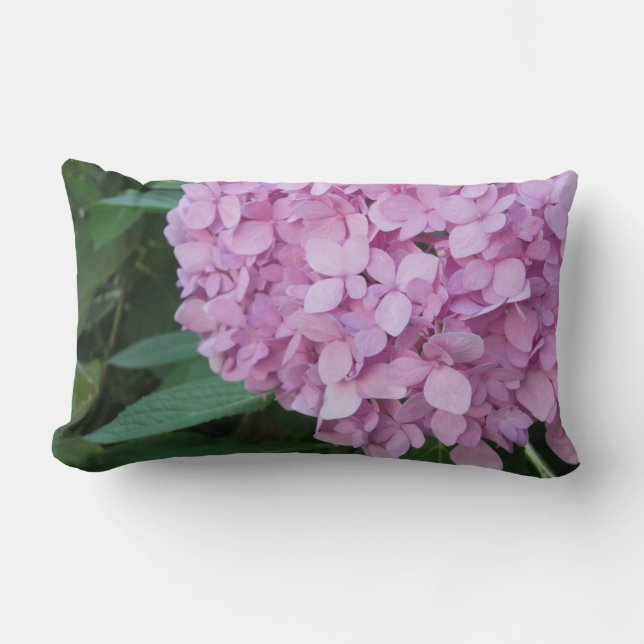 Coussin de Lumbar rose Mauve (Recto)